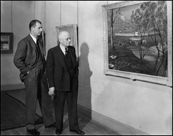 Stephen Morgan Etnier and Harold Milch, Milch Gallery, NYC